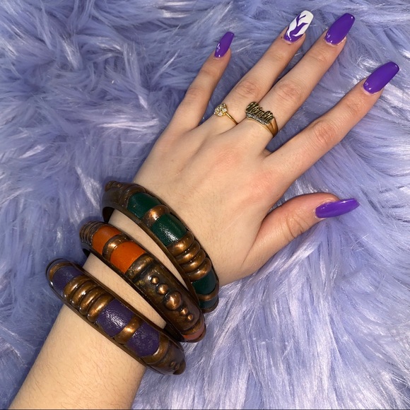 Jewelry - Three Polished Wooden Bracelets